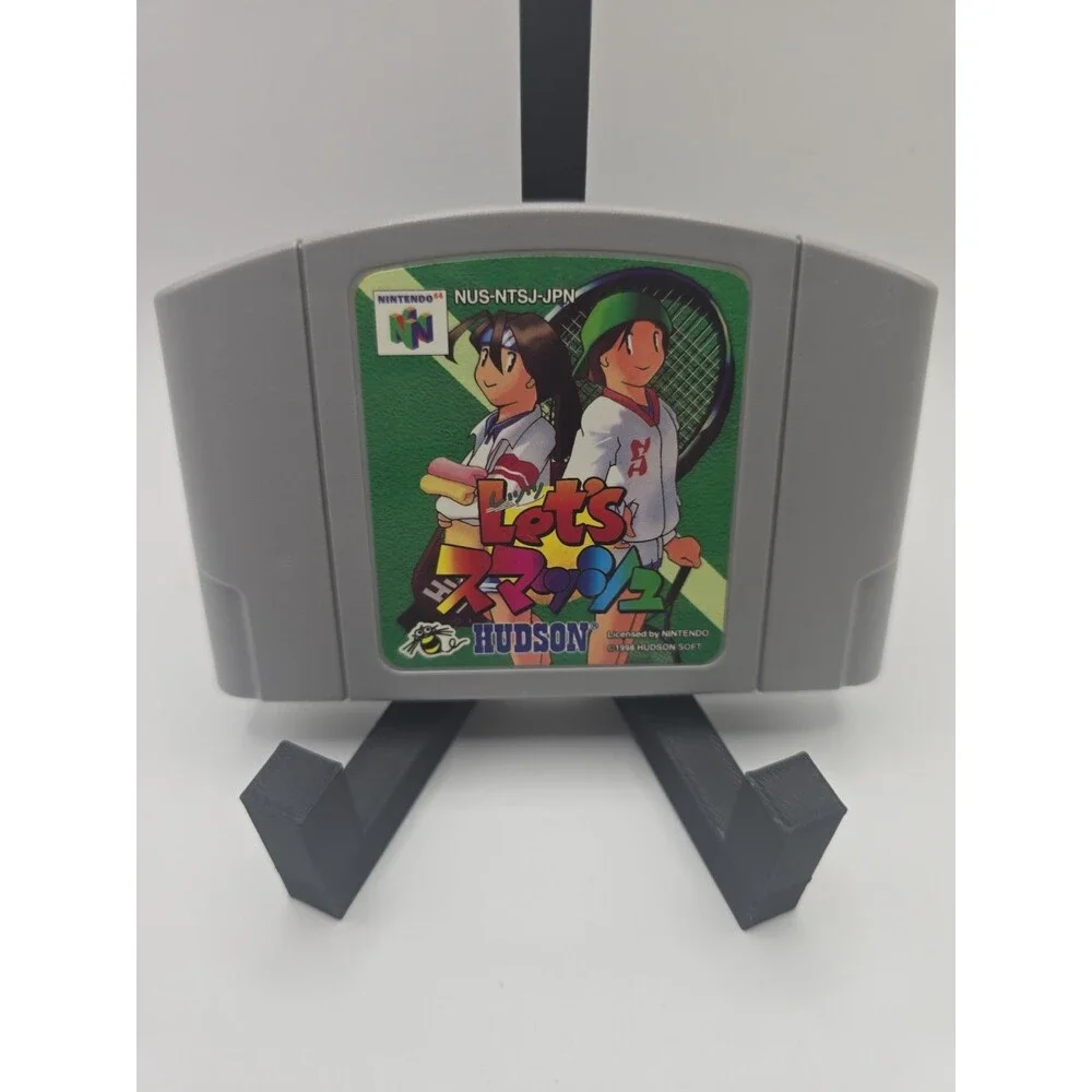 Let's Smash Tennis For Nintendo 64 N64 CIB Japanese Import USA SELLER